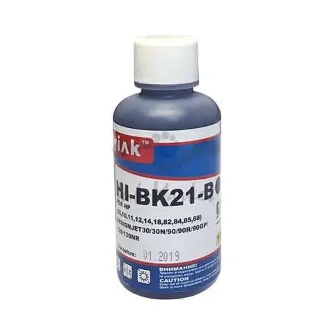 Чернила для HP ( 84) HP Designjet30, 30n, 90, 90r, 90gp, 130 C5016A (100мл,black, Dye) HI-BK21-B MyInk