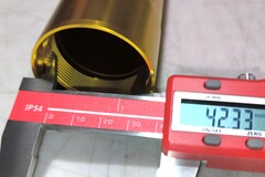 Внешний стакан пера вилки для Honda CB600F Hornet 2005-2006 г.в. золотой