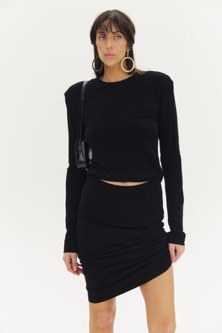 Лонгслив ESSENTIAL №7 | Черный