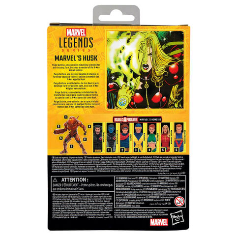 Фигурка Хаск комикс Люди Икс Marvel Legends