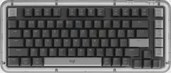 Клавиатура Logitech K75M механическая графитовый USB беспроводная BT/Radio Multimedia (подставка для запястий) (920-013299)