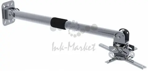 Кронштейн для проектора Cactus CS-VM-PR16L-AL серебристый макс.13.6кг потолочный поворот и наклон