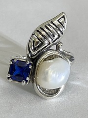 Самба (кольцо из серебра)