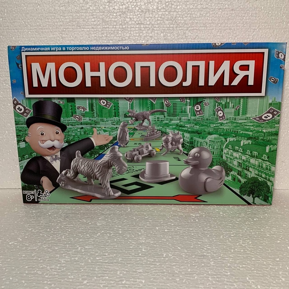 Монополия с фигурками животных на русском языке – купить за 0 ₽ | Ru-stock