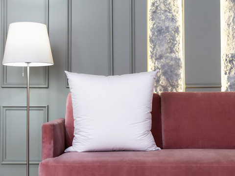 Подушка трехкамерная 3D упругая с бортиком 68х68 German Grass White Familie Down