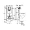 Grohe Rapid SL 1000046 Система инсталляции для подвесного унитаза 5 в 1 (чёрный)
