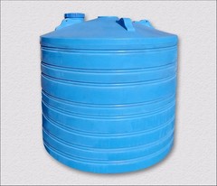 Емкость пищевая вертикальная Пластбак 20000 л. (21700 л.) Вертикальная (283x283x362см;синий) - арт.556301