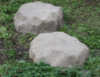 Камень искусственный D100/40 на газгольдер - Серый