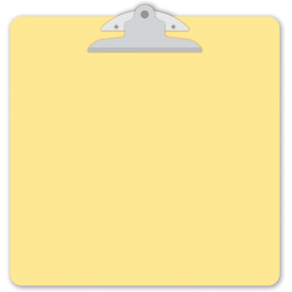 Планшет для бумаги с зажимом Doodlebug Clipart Monochromatic Clipboard 34,3х34,3 см - Bumblebee