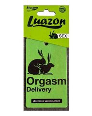 Ароматизатор в авто «Orgasm» с ароматом мужского парфюма - 