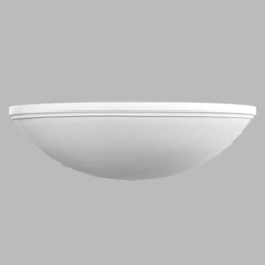 Чаша декоративная Decomaster 68501 390х210х112мм