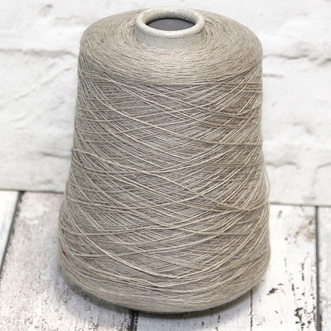 Меринос с кашемиром (10%) NEW MILL / PLUM 2/18 серо-бежевый