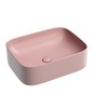 Ceramica Nova CN6052MP Умывальник чаша накладная прямоугольная (цвет Розовый Матовый) Element 505*380*150мм