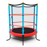 Батут детский DFC SMRKIDS 55" с сеткой, RED фото №2