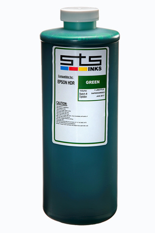 Пигментные чернила STS для Epson Green 1000 мл