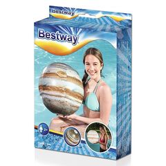 Мяч надувной, 61 см, с подсветкой, Bestway, Юпитер, 31043