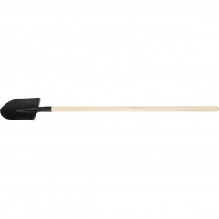 Лопата штыковая, 205х275х1400 мм, деревянный черенок, Россия