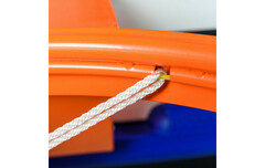 Баскетбольная стойка мобильная складная на пружинах вынос 2,25 м c противовесом Zavodsporta