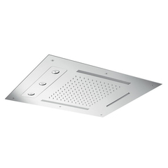 Almar E044190.MS Almar Встраиваемый верхний душ 48х63 см, 3 типа струи, хромотерапия, цвет Mirror Stainless Steel фото