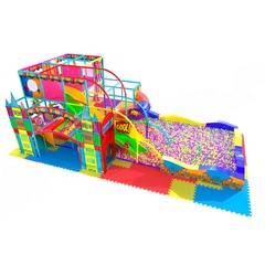 Игровой лабиринт "Беби Арт" 53,3 м² (10,45x5,1x3,6)