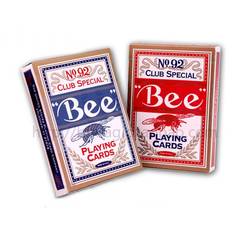 Карты игральные Bee 56 штук профессиональные (бумага с графитовой прослойкой)