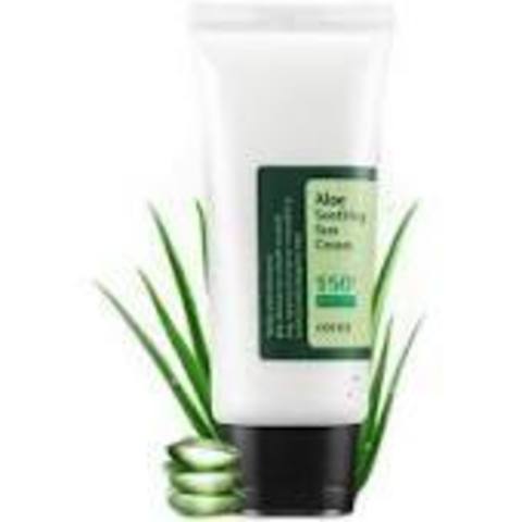 Cosrx Aloe Soothing Sun Cream SPF50 PA+++ Крем солнцезащитный с алое