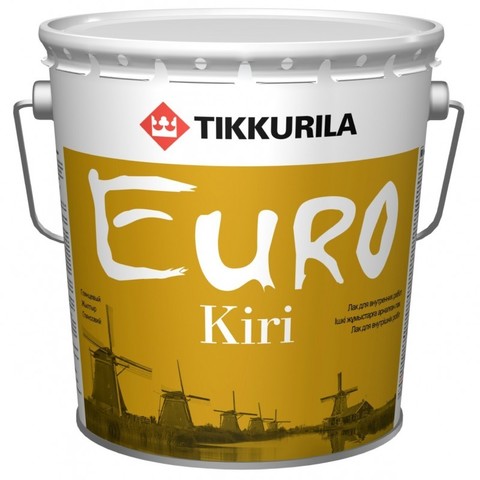 Tikkurila Euro Kiri / Тиккурила Евро Кири лак паркетный глянцевый