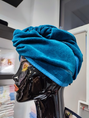 Тюрбан Feiler La Glamour бирюзовый