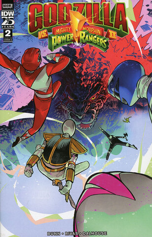 Godzilla vs Mighty Morphin Power Rangers II #2 (Cover A)