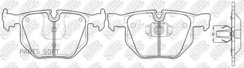 Колодки NiBK PN0228