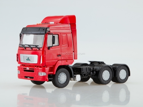 MAZ-6430 truck tractor restyling red 1:43 AutoHistory