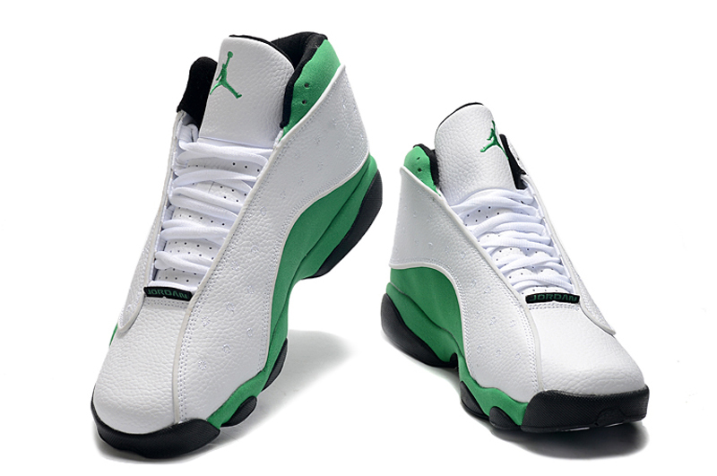 green white 13 jordans