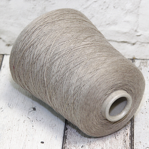 Меринос с кашемиром (10%) NEW MILL / PLUM 2/18 серо-бежевый