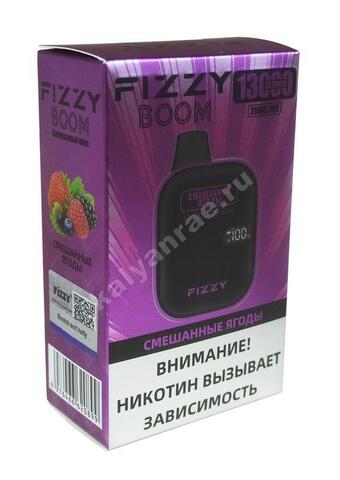 Fizzy Boom Смешанные Ягоды 13000 затяжек