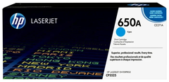 Контрактный картридж HP 650A лазерный голубой (15000 стр)