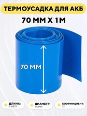 Термоусадка для аккумуляторных батарей (длина 1 метр)
