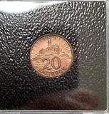 K16216 Словакия 20 геллеров, 1940 Br, 2,5 gr