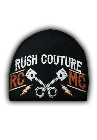 Rush Couture | Шапка RUSH PISTONS BEANIE Black RC226 черная сзади