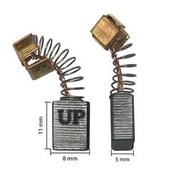 Щетка графитовая UNITED PARTS 5х8х11мм для MAKITA СВ-64  (аналог 191627-8) (10шт)