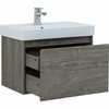 Aquanet 245242 Тумба с раковиной Nova Lite 75 1+1 ящ. цв дуб рошелье (245242)