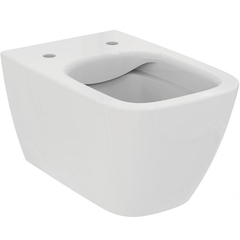 Ideal Standart T461401 Ideal Standard i.life B Подвесной безободковый унитаз с технологией RimLS+, глубокий смыв, сидение и крышка T468201 или T468301 заказывается дополнительно, с крепежом (для полностью скрытого монтажа) фото
