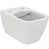 Ideal Standart T461401 Ideal Standard i.life B Подвесной безободковый унитаз с технологией RimLS+, глубокий смыв, сидение и крышка T468201 или T468301 заказывается дополнительно, с крепежом (для полностью скрытого монтажа)