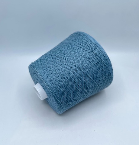 Zegna Baruffa (пр. Италия), art-Cashmere, 1/14 1400м/100 гр. 100% Кашемир, цвет- Серо-голубой(873/55/317), арт-35649