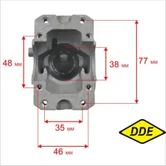Цилиндр DDE CS3815 Hus137 (37001000001)