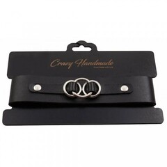 Чокер-ошейник с 3 кольцами от Crazy Handmade