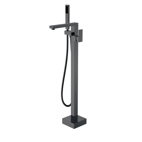 Boheme 479-SGM Смеситель напольный, QUBIC Shine Gun Metal