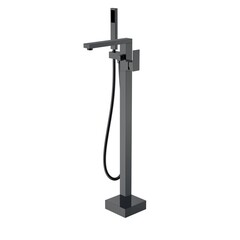 Boheme 479-SGM Смеситель напольный, QUBIC Shine Gun Metal фото