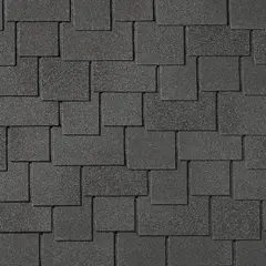 Гибкая черепица Eclectica Серая Ольха Quiet Tile ( Тихая черепица )