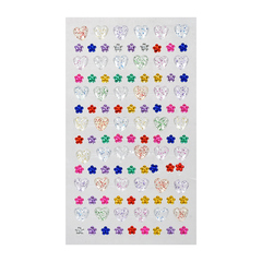 Стразы для декорирования яиц, 105 шт