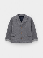 жакет  для мальчика  КР 302610/серый меланж 1013 Н075 к570